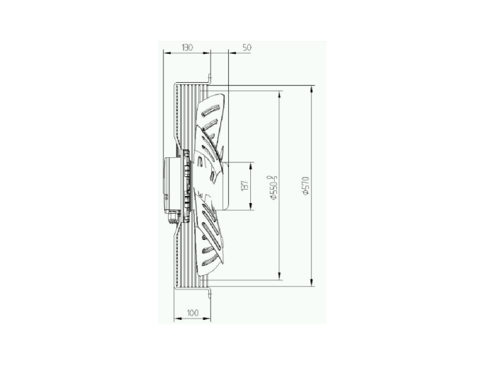 Wentylator AS-560-EC137