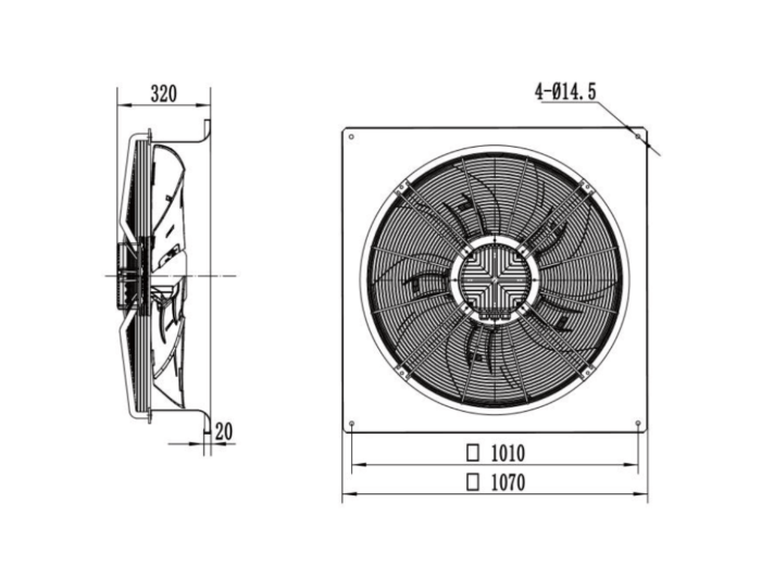 Wentylator AS-910-EC180
