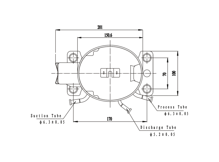 Sprężarka Comptek 4,3cm³, R290