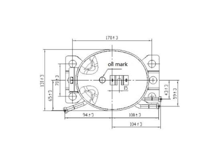 Sprężarka Wanbao 5 cm³, R600a