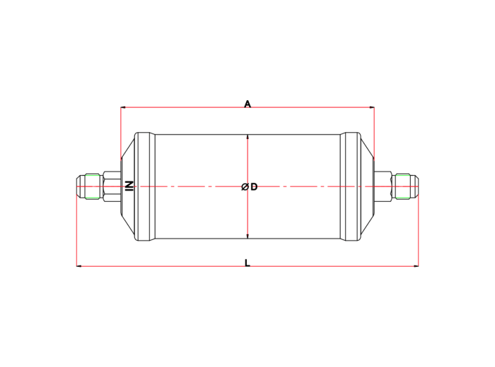 Filtr odwadniacz BR_DML-304 (1/2” SAE)