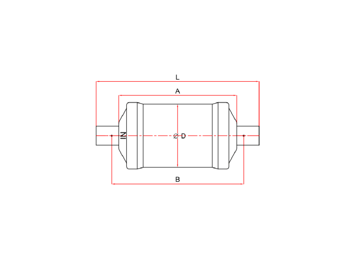 Filtr odwadniacz BR_EK-084S (1/2" ODF)