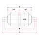 Filtr odwadniacz BR_DML-032S (1/4” ODF)