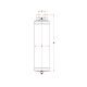 Odolejacz hermetyczny 3/8" ODF